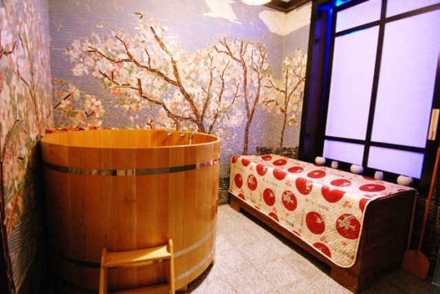 Так выглядит японская баня