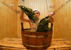 Русская баня на дровах 